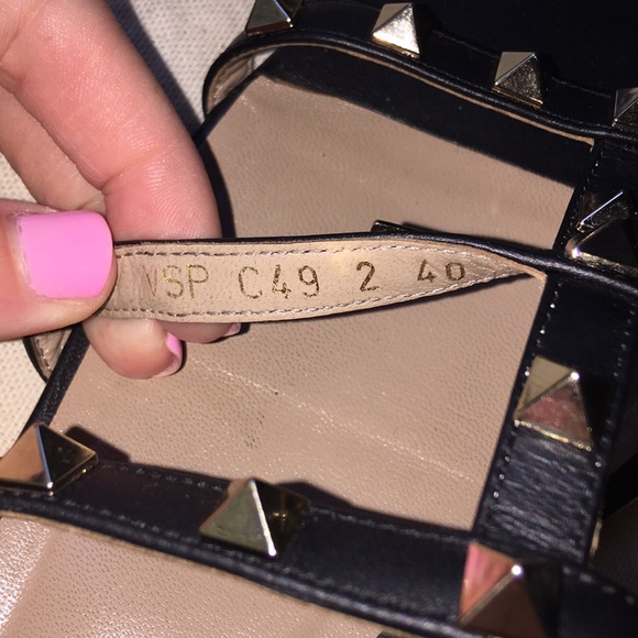 Valentino Rockstud Caged Flat Gladiator Sandals 40 - Picture 5 of 6